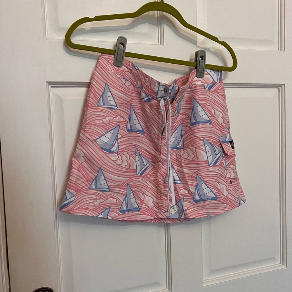 Pink/blue Sailboat Vineyard Vines Skirt
